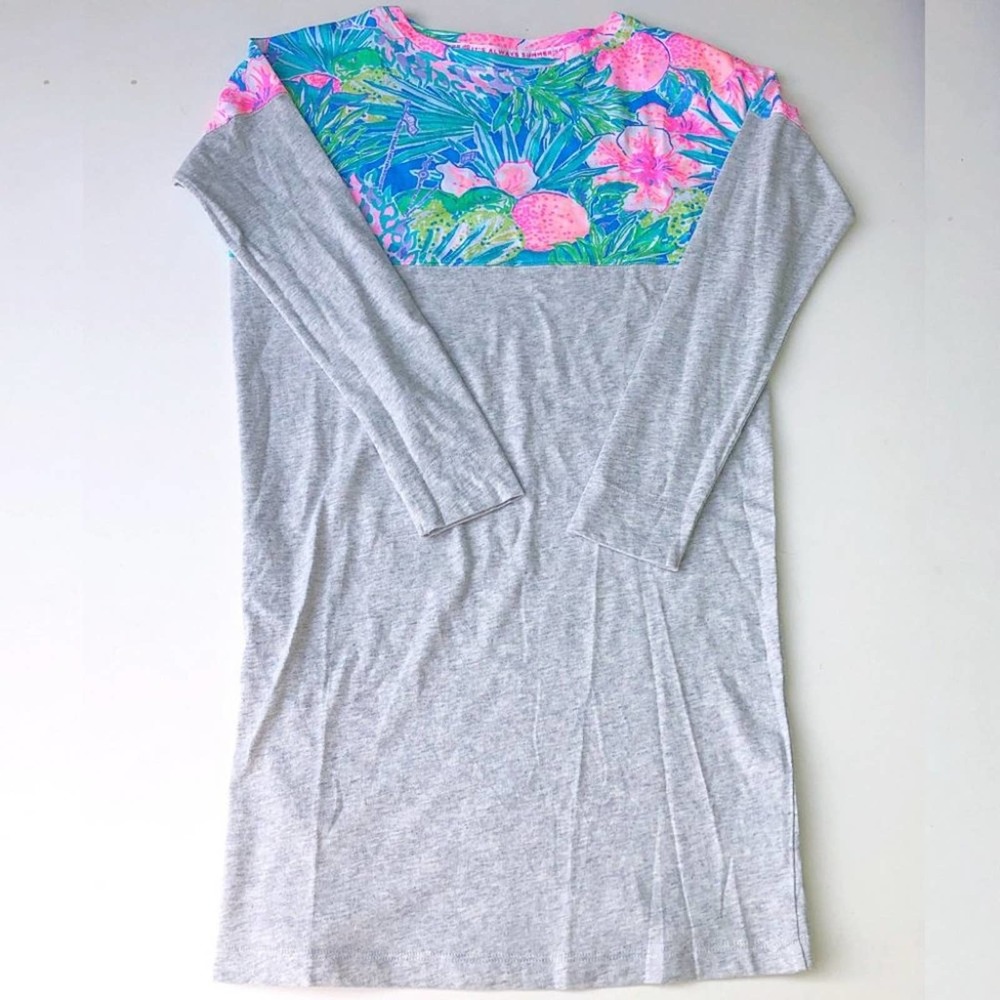 Lilly Pulitzer Swizzle In Finn T-Shirt Shift Dress - Picture 6 of 12